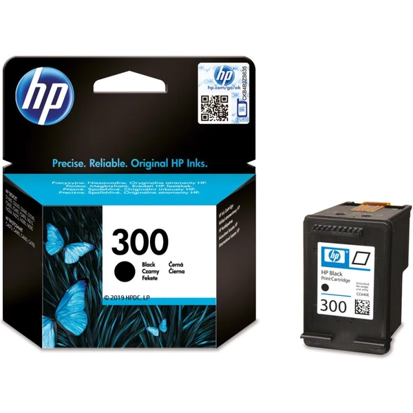 HP CC640EE č. 300 Čierna originálna - Cartridge - Hlavný obrázok