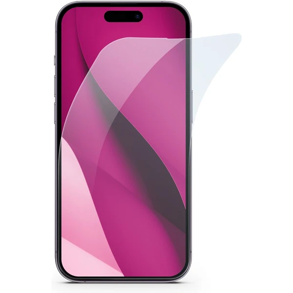 iWant FlexiGlass tvrdené sklo iPhone 15 obálka + šedý aplikátor - Ochranné fólie a sklo - Hlavný obrázok