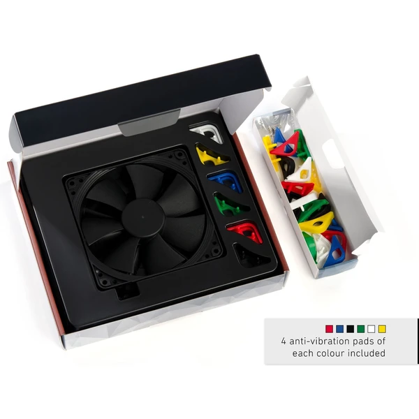 Noctua NF-F12 PWM chromax.black.swap - Ventilátory pre PC - Obrázok G1N4000L01