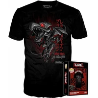 Funko Boxed Tee: Yu-Gi-Oh! - Red Eyes Black Dragon L - Tričká