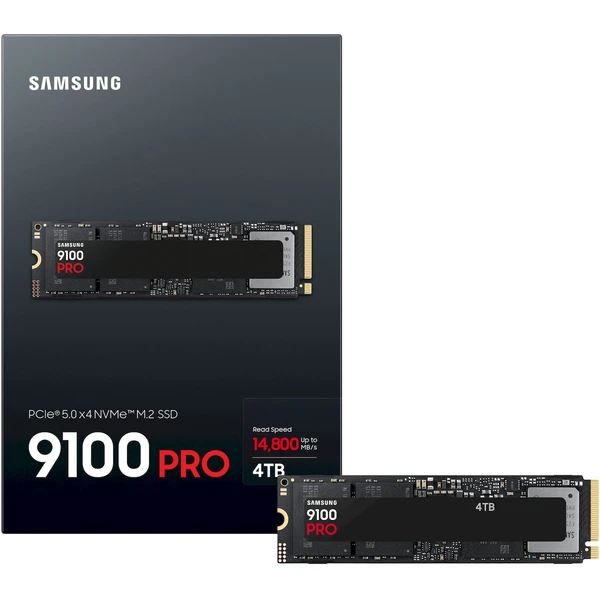 Samsung 9100 PRO SSD M.2 – 4TB - SSD - Obrázok G1QF000N01