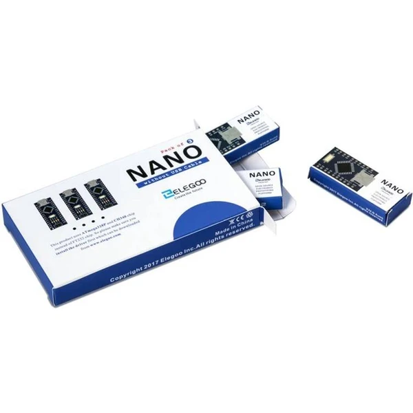 ELEGOO NANO*3 Controller Board Blue - Inteligentné hračky - Obrázok G1U6000L01