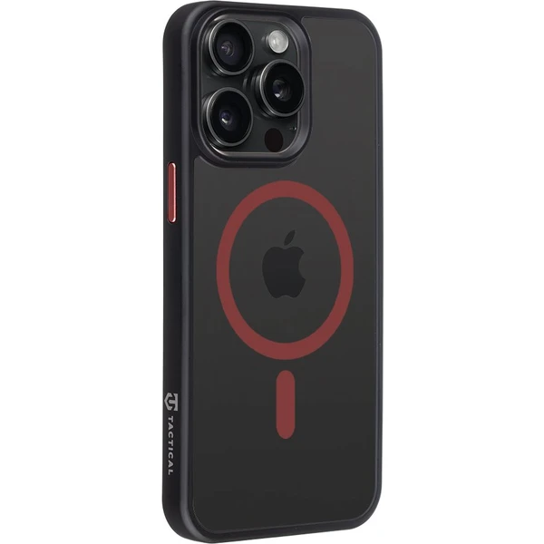 Tactical MagForce Hyperstealth 2.0 kryt iPhone 15 Pro Max Black/Red - Puzdra - Hlavný obrázok
