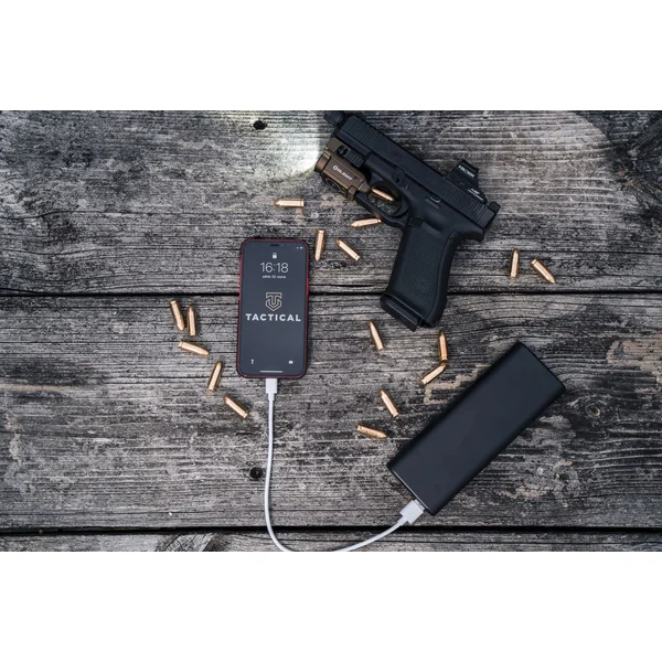 Tactical Smooth Thread  USB-C/Lightning napájací kábel 10W 0,3m biely - Káble a redukcie - Obrázok G29Z000501