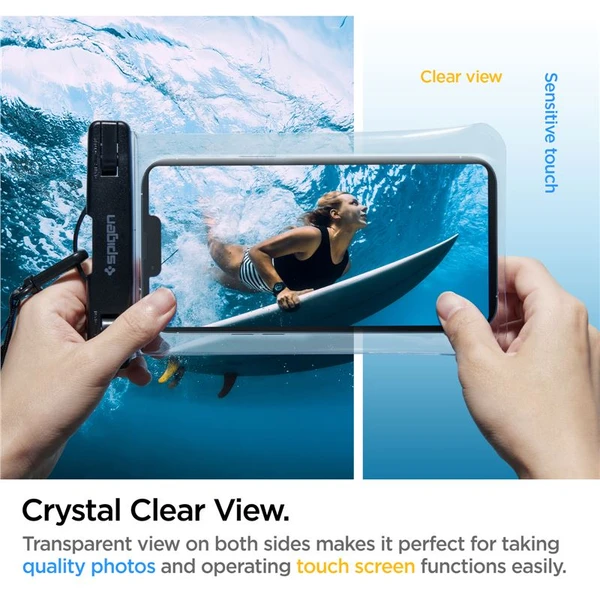 Spigen Aqua Shield vodeodolné púzdro A601 1 Pack číre - Puzdra - Obrázok G2A4000601
