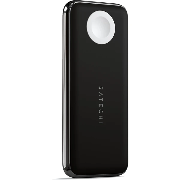 Satechi Quatro bezdrôtová powerbanka 10 000 mAh vesmírne šedá  - Powerbanky - Obrázok G2BT000501