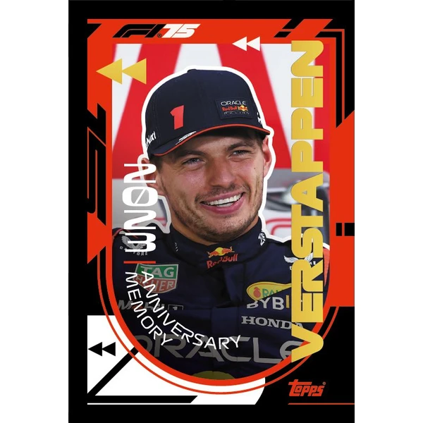 Samolepky Topps F1 2025 Special Anniversary Edition - Zberateľský Album + Samolepky - Zberateľské karty a nálepky - Obrázok G2DN000K01