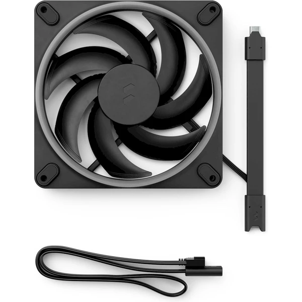 Fractal Design Momentum 14 RGB 3-pack čierny - Ventilátory pre PC - Obrázok G2JF000O01