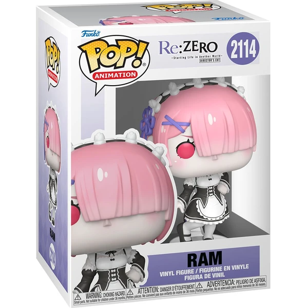 Funko POP! #2114 Animácia: Re:Zero - Starting Life v Another World - Ram - Funko POP! - Obrázok G2JM000K01