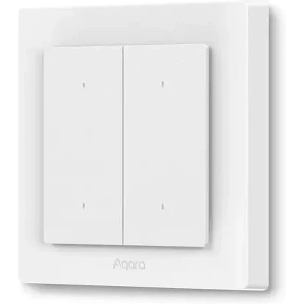 AQARA Light Switch H2 EU (4 tlačidlá, 2 kanály) (WS-K08D) Zigbee a Thread vypínač s 2 relé - Ovládače - Hlavný obrázok