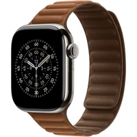 Apple Watch 42/41/40/38mm karamelový magnetický ťah S/M - Remienky