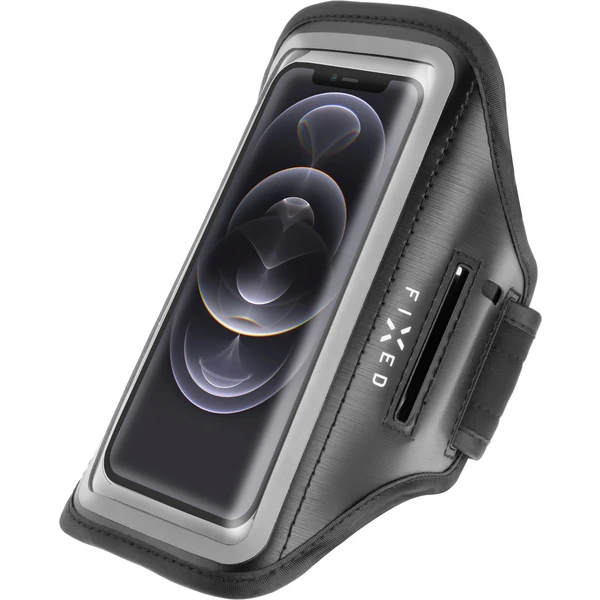 FIXED Armband športové puzdro na ruku pre smartfóny až 6.7" čierne - Puzdra - Hlavný obrázok