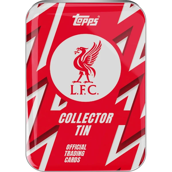 Futbalové karty Topps 2025/26 Liverpool Collector Tin - Futbalové karty - Hlavný obrázok