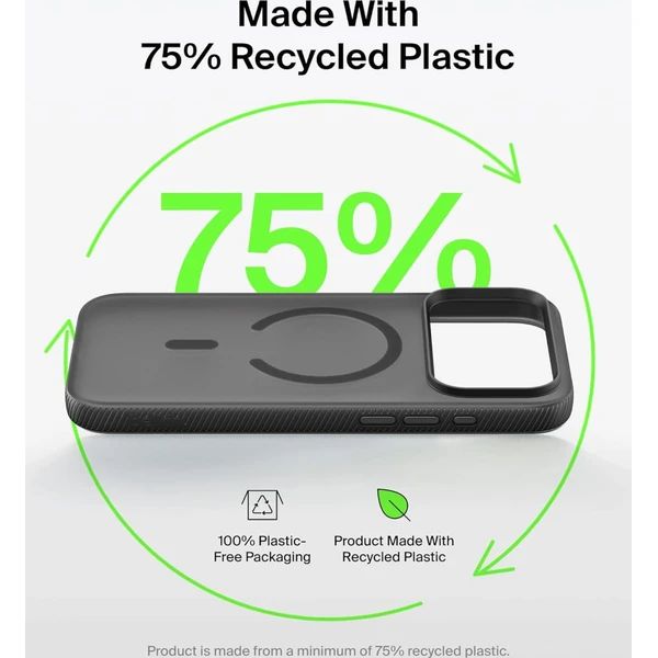 Belkin SheerForce Grip MagSafe kryt iPhone 17 Pro námornícky modrý - Puzdra - Obrázok G3CN000K01