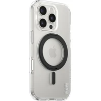 PanzerGlass® CARE kryt Apple iPhone 16 Pro MagSafe KickStand číry/čierny - Puzdra