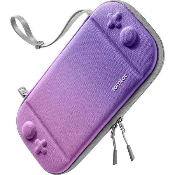 Tomtoc FancyCase cestovné puzdro pre Nintendo Switch 2 fialové - Puzdra - Obrázok G3JE000O01