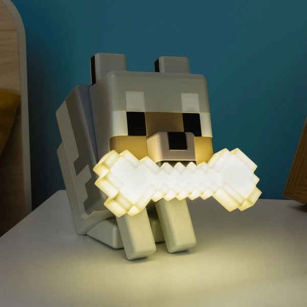 Paladone lampička Minecraft - Wolf - Lampičky - Obrázok G3XF000P01