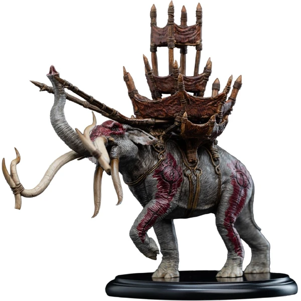 Soška Weta Workshop Lord of the Rings Trilogy - Miniature Mumak in Battle 16,5 cm - Sochy a sošky - Obrázok G42H000L01