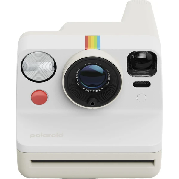 Polaroid Now Gen 3 Pebble White bundle with Color Film (8 photos) - Fotoaparáty - Obrázok G45D000K01