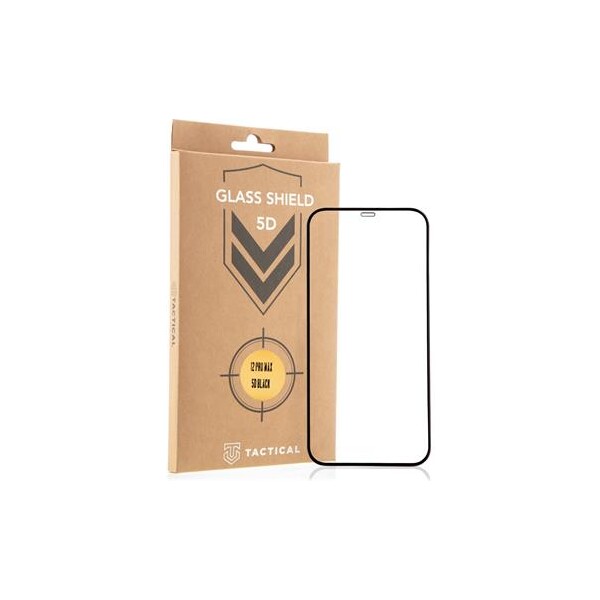 E-shop Tactical Glass Shield 5D sklo pre iPhone 12 Pro Max čierne