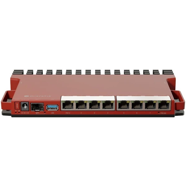 MikroTik ROUTER L009UiGS-RM červený - Wi-Fi routery - Obrázok G48B000O01