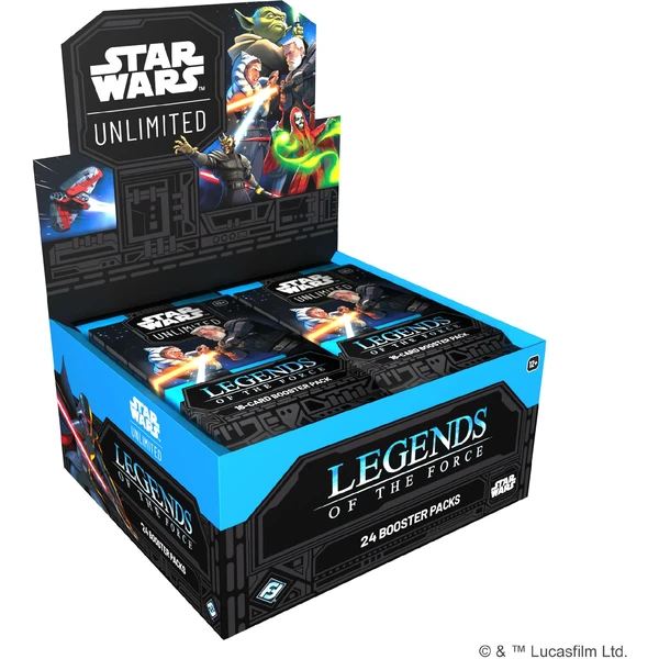 Star Wars: Unlimited 05 - Legends of the Force - Booster Box - Star Wars TCG - Hlavný obrázok