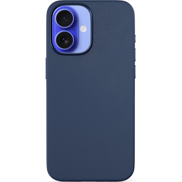 E-shop Epico Mag+ Leather kryt pre iPhone 16 Plus modrá