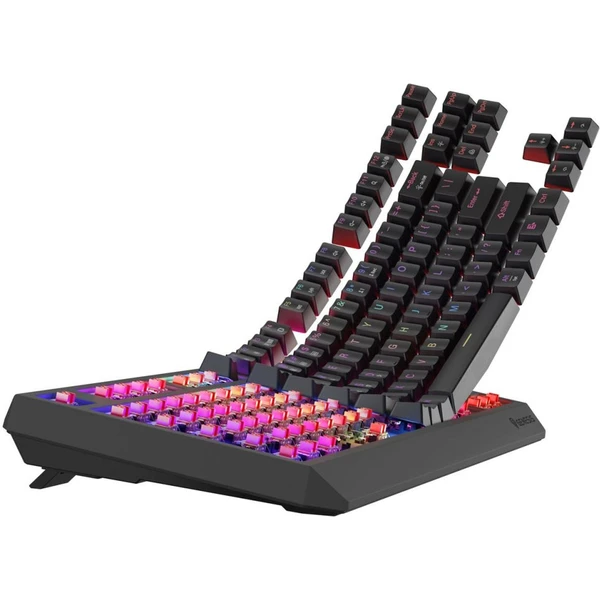 Genesis THOR 230 TKL RGB bezdrôtová mechanická klávesnica čierna Outemu Red - Klávesnice - Obrázok G4I5000O01
