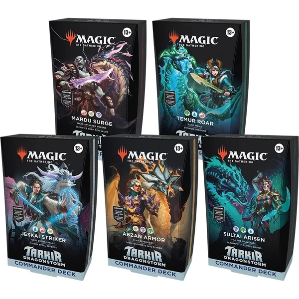 Kartová hra Wizards of the Coast Magic: The Gathering - Tarkir: Dragonstorm Commander Deck - MTG karty - Hlavný obrázok