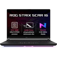 ASUS ROG Strix Scar 16 G635 (G635LW-NEBULA031X) čierny - Notebooky