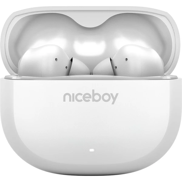Niceboy Pins 4 bezdrôtové slúchadlá biela - Slúchadlá - Hlavný obrázok