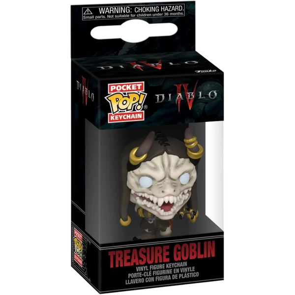 Funko POP! Keychain: Diablo 4 - Treasure Goblin - Kľúčenky - Obrázok G519000P01