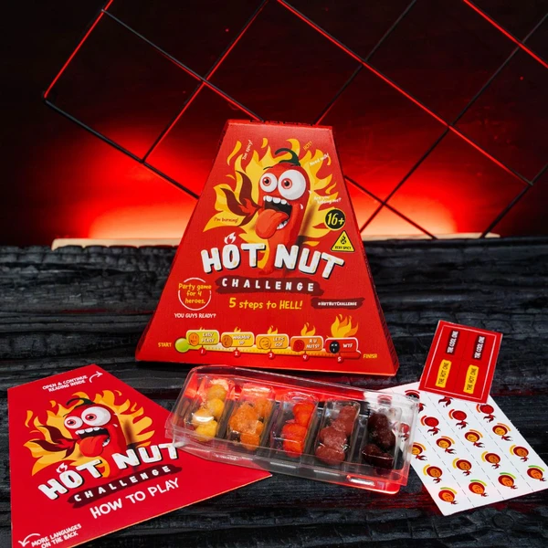 Extra pálivé oriešky Hot-Nut Challenge 24 g - Potraviny a nápoje - Obrázok G5KG000J01