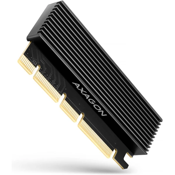AXAGON PCEM2-XS PCIe x16 M.2 NVMe M-key slot adaptér - Radiče - Hlavný obrázok