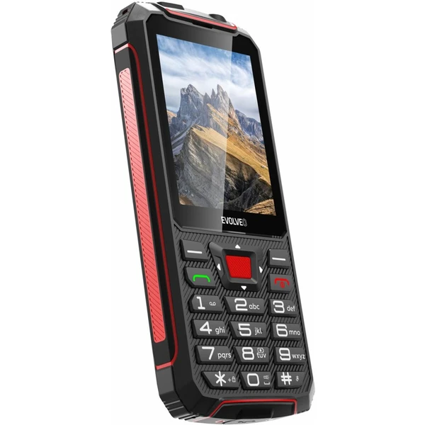 EVOLVEO StrongPhone W4 DualSIM čierno-červená - Mobilné telefóny - Obrázok G5Z7000701