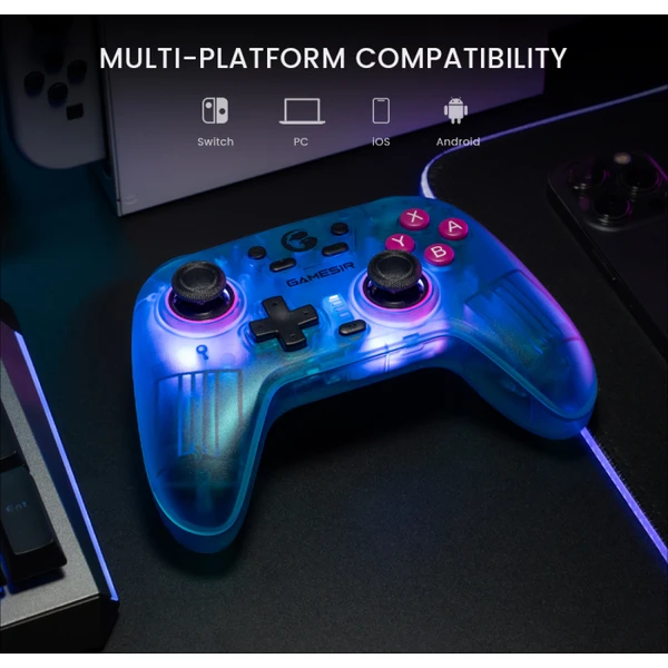 GameSir Nova multiplatformný herný ovládač Neon Teal (PC/Switch/mobile) - Herné ovládače - Obrázok G6F4000N01