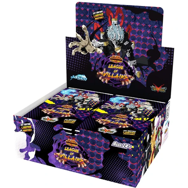 My Hero Academia CCG Series 4: League of Villains First Edition Booster - Zberateľské karty a nálepky - Obrázok G6H7000L01