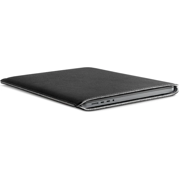 Woolnut kožené Sleeve púzdro pre 16" MacBook Pro čierne - Puzdra - Obrázok G6SR100501