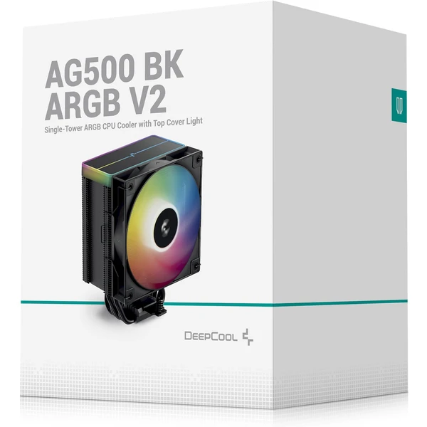DEEPCOOL AG500 BK ARGB V2 čierny - Chladiče - Obrázok G7BF000K01