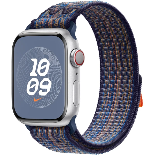 Apple Watch 41/40/38mm Game Royal / oranžový prevliekací športový remienok Nike - Remienky - Hlavný obrázok