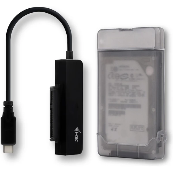 i-tec MYSAFE Easy 2,5" USB-C 3.1 Gen 2 externý box čierny - Externé boxy - Obrázok G7LWE00101