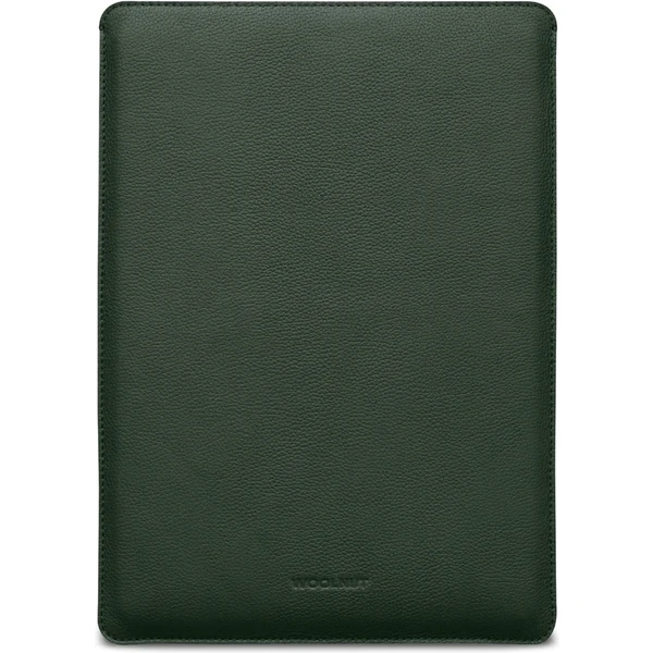 Woolnut kožené Sleeve puzdro pre 16" MacBook Pro tmavo zelené - Puzdra - Obrázok G7SR100501