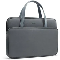tomtoc Premium Briefcase 14" MacBook Pro (2021) sivý - Puzdra