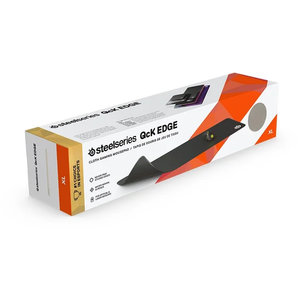 SteelSeries QcK Edge XL herná podložka čierna - Podložky - Obrázok G8O1100501