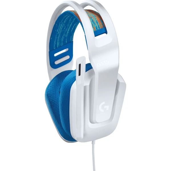 Logitech G335 sluchátka bílá - Slúchadlá - Obrázok G8QIF00101