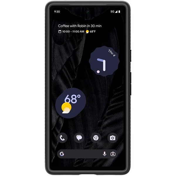 Spigen Liquid Air kryt Google Pixel 7a čierny - Puzdra - Obrázok G8V1000701