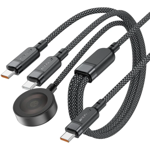 Acefast USB-C 3v1 100W inteligentný nabíjací dátový kábel, 1,2m - Káble - Hlavný obrázok
