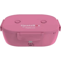 Faitron HeatsBox GO Light šikovný ohrievací obedový box na batériu ružový - Domáce spotrebiče