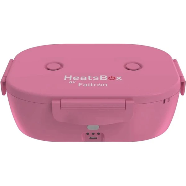 Faitron HeatsBox GO Light šikovný ohrievací obedový box na batériu ružový - Domáce spotrebiče - Hlavný obrázok