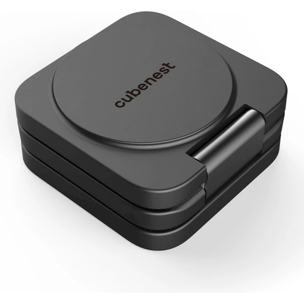 CubeNest E310 Fold 3v1 magnetická bezdrôtová nabíjačka sivá - Nabíjačky - Obrázok G9B3000J01